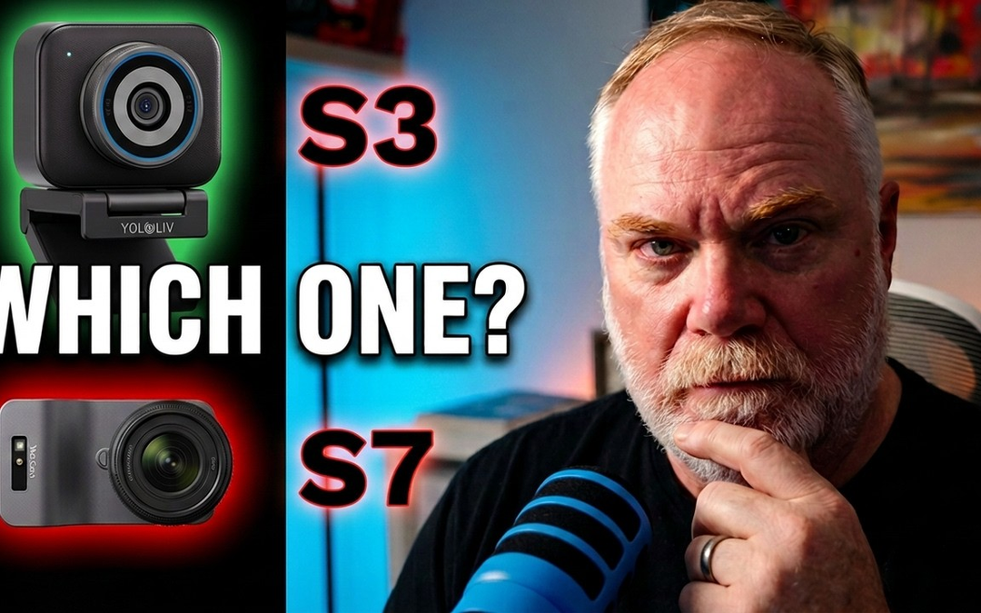 YoloCam S3 vs. YoloCam S7: Two Camera Options for Professional Content Creation