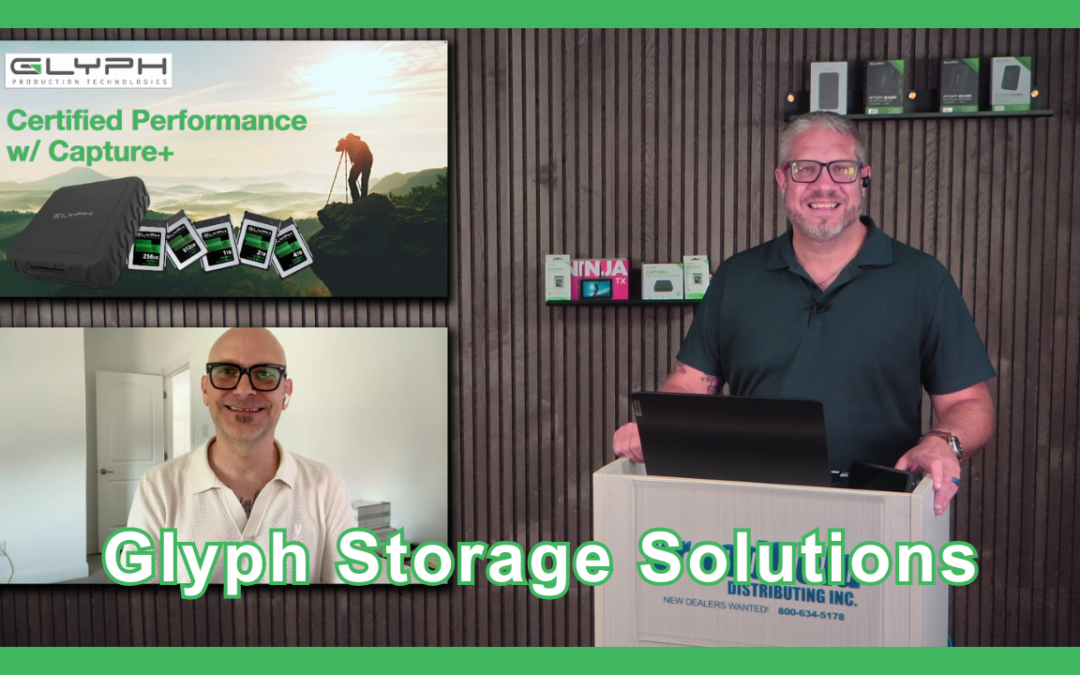 Glyph Storage Solutions for Broadcast, Pro AV & Video Production