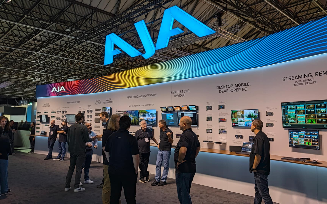 AJA FS8 Bridges SDI and SMPTE ST 2110 for Scalable Hybrid AV Workflows